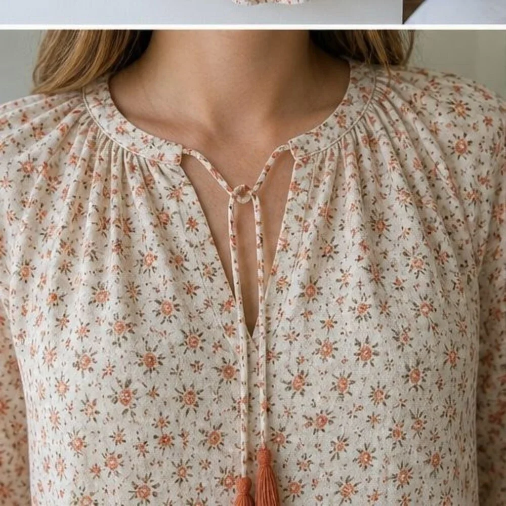 Black Smocked Top